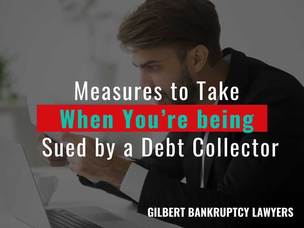 Measures to Take When You’re being Sued by a Debt Collector