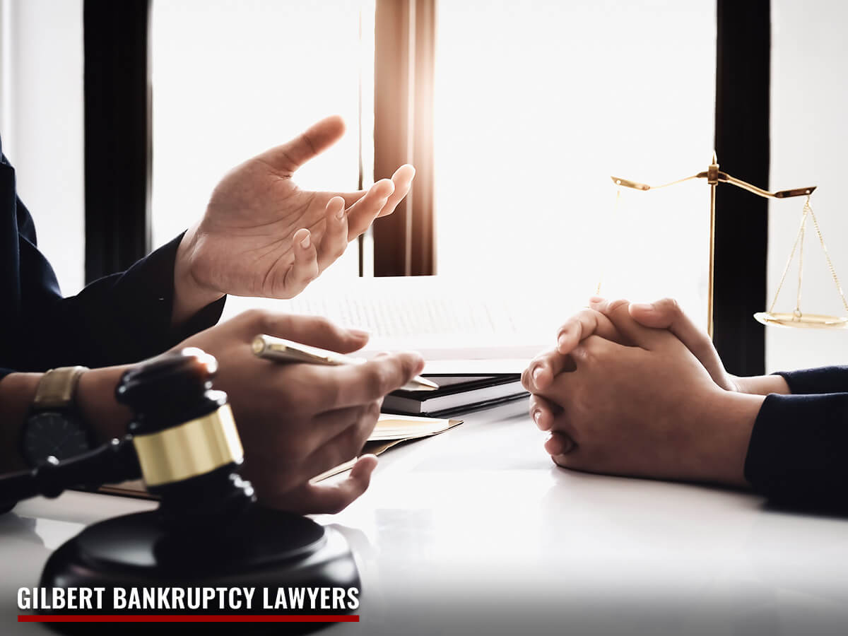 Professional Gilbert Bankruptcy Attorney Explaining How Filing For Bankruptcy Can Help Stop Lawsuits In Arizona