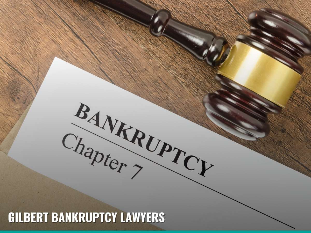 A military filing bankruptcy in Gilbert, AZ