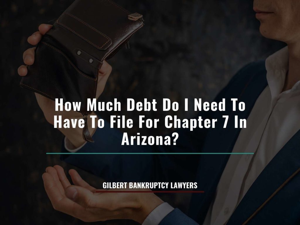 Dealing with debts in Chandler, AZ