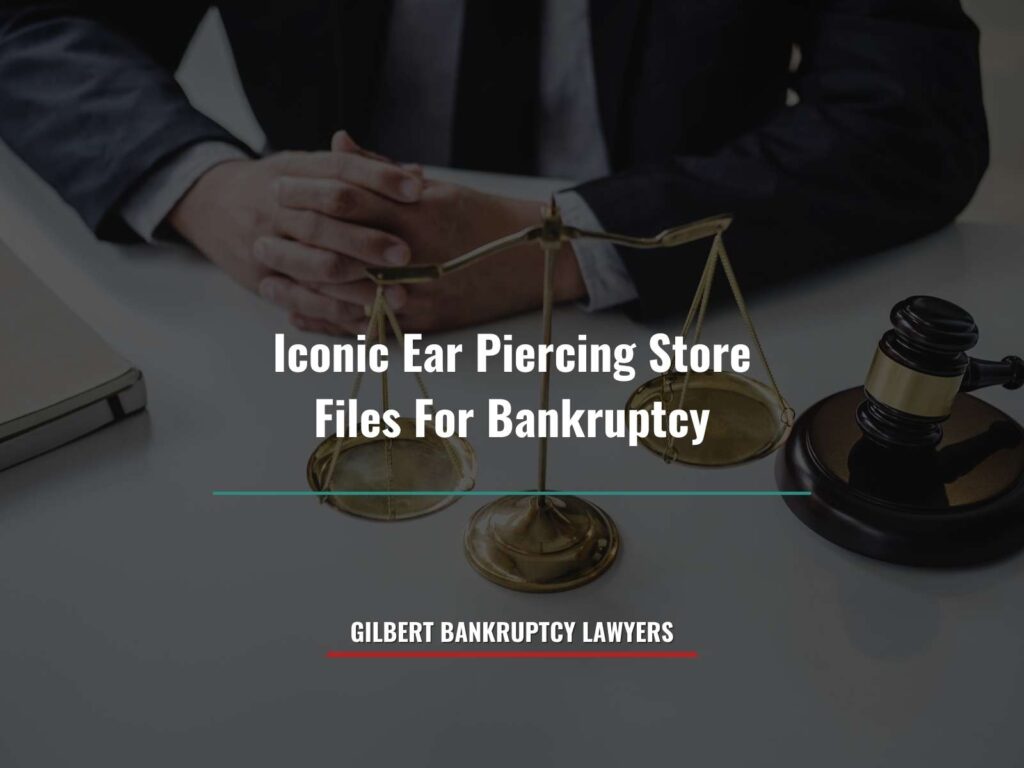 Iconic Ear Piercing Store Files For Bankruptcy